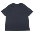 画像2: Nigel Cabourn（ナイジェル・ケーボン）9.5oz BASIC T-SHIRT（9.5ozベーシックTシャツ）/Dark Navy（ダークネイビー） (2)