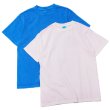 画像1: Good On（グッドオン）Short Sleeve Crew Neck Tee（ショートスリーブクルーネックTシャツ）"Pigment Dye"/Sakura（サクラ）・Turquoise（ターコイズ） (1)