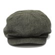 画像2: Nigel Cabourn（ナイジェル・ケーボン）CC22 CASQUET（CC22キャスケット）HEMP TWILL/Charcoal（チャコールグレー） (2)