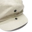 画像3: Nigel Cabourn（ナイジェル・ケーボン）CC22 CASQUET（CC22キャスケット）HEMP TWILL/Ivory（アイボリー） (3)