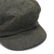 画像3: Nigel Cabourn（ナイジェル・ケーボン）CC22 CASQUET（CC22キャスケット）HEMP TWILL/Charcoal（チャコールグレー） (3)