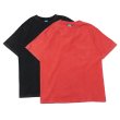 画像1: Good On（グッドオン）Short Sleeve Crew Neck Pocket Tee（ショートスリーブクルーネックポケット付きTシャツ）"Vintage Dye"/Red（レッド）・Black（ブラック） (1)