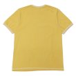 画像3: Good On（グッドオン）80's Ringer Tee（80'sリンガーTシャツ）"Reactive Dye"/Old Gold（オールドゴールド）・Flamingo（フラミンゴ） (3)