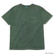 画像4: Good On（グッドオン）Short Sleeve Crew Neck Pocket Tee（ショートスリーブクルーネックポケット付きTシャツ）"Vintage Dye"/Mustard（マスタード）・Dk.Green（ダークグリーン） (4)