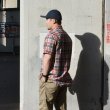 画像9: SERO（セロ）Short Sleeve Pullover B.D Shirt（ショートスリーブプルオーバーボタンダウンシャツ）Madras Check/Red（レッド） (9)