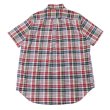 画像2: SERO（セロ）Short Sleeve Pullover B.D Shirt（ショートスリーブプルオーバーボタンダウンシャツ）Madras Check/Red（レッド） (2)