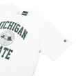 画像8: Champion（チャンピオン）T1011 US Print T-Shirt（ティーテンイレブンUSプリントTシャツ）"MICHIGAN STATE"/White（ホワイト）・Green×White（グリーン×ホワイト）Made in USA (8)