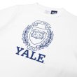 画像7: Champion（チャンピオン）T1011 US Print T-Shirt（ティーテンイレブンUSプリントTシャツ）"YALE"/White（ホワイト）・Navy（ネイビー）Made in USA (7)