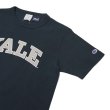 画像8: Champion（チャンピオン）T1011 US Print T-Shirt（ティーテンイレブンUSプリントTシャツ）"YALE"/White×Navy（ホワイト×ネイビー）・Navy×White（ネイビー×ホワイト）Made in USA (8)