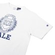 画像8: Champion（チャンピオン）T1011 US Print T-Shirt（ティーテンイレブンUSプリントTシャツ）"YALE"/White（ホワイト）・Navy（ネイビー）Made in USA (8)