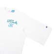 画像5: Champion（チャンピオン）T1011 Raglan Short Sleeve T-Shirt（ティーテンイレブンラグランショートスリーブTシャツ）"UCLA"/White（ホワイト）Made in USA※Lサイズのみ (5)