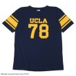 画像1: Champion（チャンピオン）WIN 1/4 Sleeve Football T-Shirt（ウィン1/4スリーブフットボールTシャツ）"UCLA"/Navy（ネイビー）TRUE TO ARCHIVES (1)