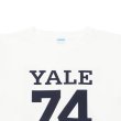 画像3: Champion（チャンピオン）WIN 1/4 Sleeve Football T-Shirt（ウィン 1/4 スリーブフットボールTシャツ）"YALE"/White（ホワイト）TRUE TO ARCHIVES (3)