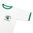 画像4: Champion（チャンピオン）PLEBE Short Sleeve Ringer T-Shirt（プレーブショートスリーブリンガーTシャツ）"MICHIGAN STATE"/Kelly Green（ケリーグリーン）TRUE TO ARCHIVES (4)