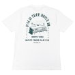 画像3: free rage（フリーレイジ）リサイクルコットンプリントTee"DRIVE-IN"/White（ホワイト）・Brown（ブラウン） (3)