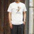 画像12: free rage（フリーレイジ）リサイクルコットンプリントTee"DRIVE-IN"/White（ホワイト）・Brown（ブラウン） (12)