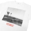 画像7: free rage（フリーレイジ）リサイクルコットンプリントTee"VENICE"/White（ホワイト）・Sumi（スミクロ） (7)