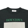 画像6: free rage（フリーレイジ）リサイクルコットンプリントTee"DOWNTOWN"/White（ホワイト）・Sumi（スミクロ） (6)