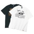 画像4: STUDIO D'ARTISAN（ステュディオ・ダ・ルチザン）USAコットンプリントＴシャツ"LEGENDARY"/Black（ブラック）※XLサイズのみ (4)