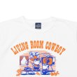 画像6: STUDIO D'ARTISAN（ステュディオ・ダ・ルチザン）USAコットンプリントＴシャツ"LIVING ROOM COWBOY"/White（ホワイト）・Navy（ネイビー） (6)