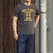 画像9: STUDIO D'ARTISAN（ステュディオ・ダ・ルチザン）USAコットンピグメント加工プリントＴシャツ"S.D.MARINE CORP"/Army Green（アーミーグリーン）※Sサイズのみ (9)