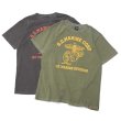 画像8: STUDIO D'ARTISAN（ステュディオ・ダ・ルチザン）USAコットンピグメント加工プリントＴシャツ"S.D.MARINE CORP"/Army Green（アーミーグリーン）※Sサイズのみ (8)