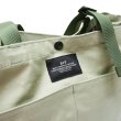 画像7: BAGSINPROGRESS×Post O'Alls（バッグズインプログレス×ポストオーバーオールズ）Carry-all Beach Bag（キャリーオールビーチバッグ）Sunforger Cloth/Pearl Gray（パールグレー） (7)