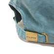 画像7: FILSON（フィルソン）WASHED LOW-PROFILE LOGGER CAP（ウォッシュドロープロファイルロガーキャップ）"MALLARD"/Slate（スレート） (7)