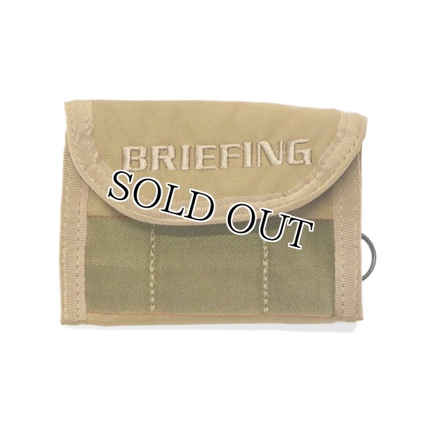 画像1: BRIEFING（ブリーフィング）FREIGHTER FLIGHT WALLET（フレイターフライトウォレット）/COYOTE（コヨーテ） (1)