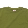 画像3: Goodwear（グッドウェア）Short Sleeve Crew Neck Pocket Tee（ショートスリーブクルーネックポケット付Tシャツ）/Moss Green（モスグリーン） (3)