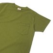 画像4: Goodwear（グッドウェア）Short Sleeve Crew Neck Pocket Tee（ショートスリーブクルーネックポケット付Tシャツ）/Moss Green（モスグリーン） (4)