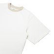 画像5: Yonetomi NEW BASIC（ヨネトミニューベーシック）RINGER T-SHIRT（リンガーTシャツ）/White（ホワイト） (5)