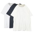 画像8: Yonetomi NEW BASIC（ヨネトミニューベーシック）RINGER T-SHIRT（リンガーTシャツ）/Lt.Gray（ライトグレー） (8)