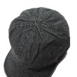 画像3: DECHO（デコー）STANDARD KOME CAP（スタンダードコメキャップ）-WASH-/Black（ブラック） (3)