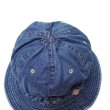 画像4: DECHO（デコー）STANDARD KOME HAT（スタンダードコメハット）-WASH-/Indigo（インディゴ） (4)