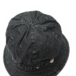 画像4: DECHO（デコー）STANDARD KOME HAT（スタンダードコメハット）-WASH-/Black（ブラック） (4)