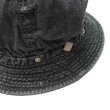 画像5: DECHO（デコー）STANDARD KOME HAT（スタンダードコメハット）-WASH-/Black（ブラック） (5)