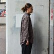 画像8: ENGINEERED GARMENTS（エンジニアードガーメンツ）Wing Collar Shirt（ウィングカラーシャツ）Cotton Paisley/Black×Red（ブラック×レッド） (8)