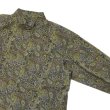 画像4: ENGINEERED GARMENTS（エンジニアードガーメンツ）Wing Collar Shirt（ウィングカラーシャツ）Cotton Paisley/Olive×Black（オリーブ×ブラック） (4)