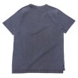 画像2: Good On（グッドオン）Short Sleeve Heavy Raglan Pocket Tee（ショートスリーブヘビーラグランポケットTシャツ）"Pigment Dye"/Navy（ネイビー） (2)