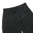 画像4: ENGINEERED GARMENTS（エンジニアードガーメンツ）Carlyle Pant（カーライルパンツ）Crest Flocked Jacquard/Black（ブラック） (4)