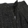 画像6: ENGINEERED GARMENTS（エンジニアードガーメンツ）Carlyle Pant（カーライルパンツ）Crest Flocked Jacquard/Black（ブラック） (6)