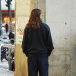 画像10: Yonetomi NEW BASIC（ヨネトミニューベーシック）WAVE COTTON KNIT PULLOVER（ウェーブコットンニットプルオーバー）"BORDER"/Navy（ネイビー） (10)