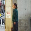 画像9: Yonetomi NEW BASIC（ヨネトミニューベーシック）LIGHT WAVE COTTON KNIT POLO L/S（ライトウェーブコットンニットポロシャツ・ロングスリーブ）/Green（グリーン） (9)