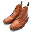 画像2: Tricker's（トリッカーズ）カントリーブローグブーツ（Malton）ダイナイトソール/C.Shade（シーシェイド） (2)