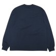 画像7: KAPTAIN SUNSHINE（キャプテンサンシャイン）Suvin Supima Tube Long Sleeve Tee Heavy（スビンスーピマチューブロングスリーブヘビーTシャツ）SUVIN SUPIMA TUBE JERSEY HEAVY/White（ホワイト）・Feather Grey（フェザーグレー）・Steel Navy（スティールネイビー） (7)