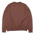 画像2: alvana（アルヴァナ）B.D SWEAT TEE SHIRT（スウェットTシャツ）”空紡”/Red Brown（レッドブラウン） (2)