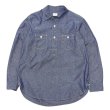 画像1: Post O'Alls（ポストオーバーオールズ）No,2 Shirt（No,2シャツ）Classic Chambray/Indigo（インディゴ） (1)