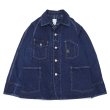 画像1: Post O'Alls（ポストオーバーオールズ）Engineers' Jacket（エンジニアーズジャケット）Herringbone Denim/Double Indigo（インディゴ） (1)