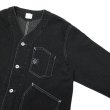 画像5: Post O'Alls（ポストオーバーオールズ）Stoker's Jacket（ストーカージャケット）Herringbone Denim/Black（ブラック） (5)